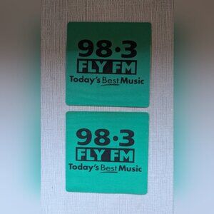 98.3 FLY FM Mouse Pads  (2 Pack)